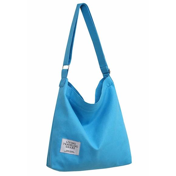 Retro Large Size Canvas Shoulder Bag Hobo Crossbody Handbag Casual :> - Picture 1 of 6